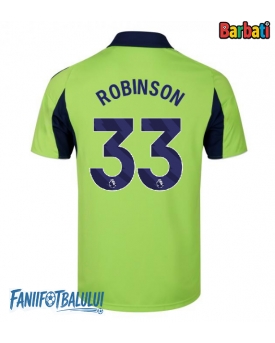 Fulham Antonee Robinson #33 Tricou Fotbal Replică 2025-26 Barbati Deplasare
